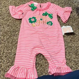 St Patrick’s day romper